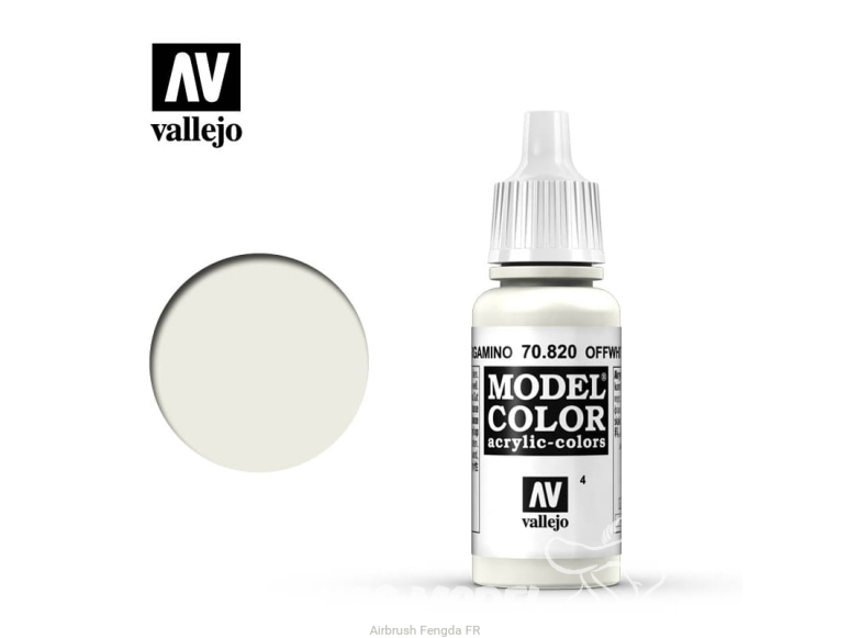 Vallejo Peinture Acrylique Model Color 70820 Blanc cassé FS37886 17ml