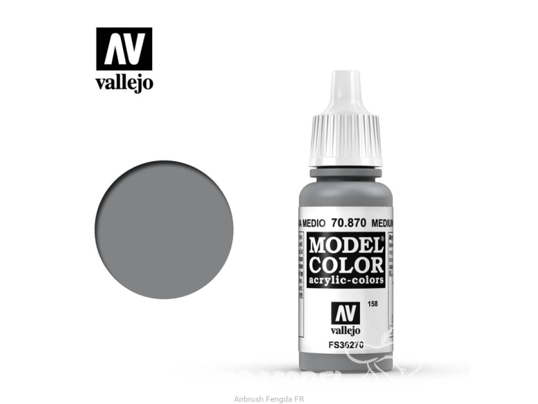 Vallejo Peinture Acrylique Model Color 70870 Gris marine moyen FS36270 17ml