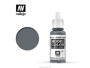 Vallejo Peinture Acrylique Model Color 70869 Gris basalte FS36152 - RAL7012 - RLM75 17ml
