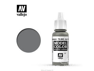 Vallejo Peinture Acrylique Model Color 70865 Acier graissé 17ml