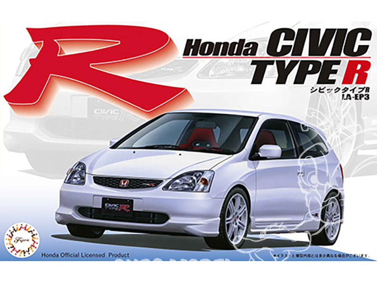 Fujimi maquette voiture 46860 Honda Civic Type R EP3 1/24