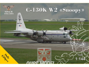 SOVA-M maquette avion 14004 avion météo C-130K W2 "Snoopy" 1/144