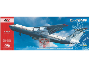 AA Models maquette avion 72101 Transporteur militaire IL-76MF
