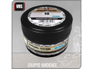 VMS DI15 Diorama Texture 10 Sable clair fin et lisse - Smooth Fine Light Sand 100ml