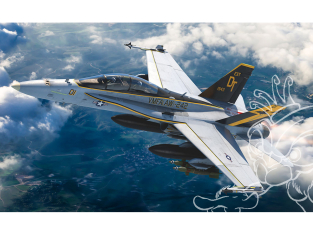 Kinetic maquette avion K48121 F/A-18D Hornet VMFA(AW)-242 Bats 1/48