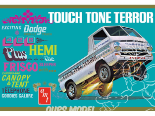 AMT maquette voiture 1389 Pickup Dodge A100 1966 « Touch Tone Terror » 1/25