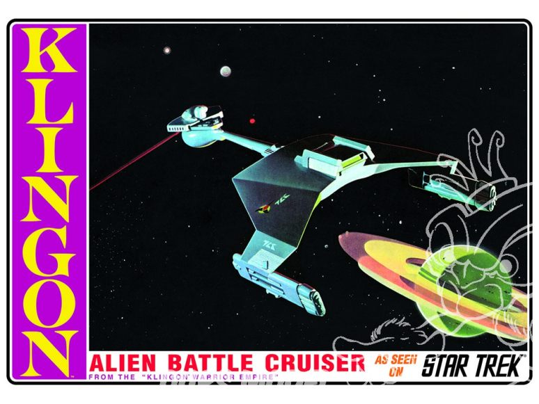 AMT 1428 STAR TREK The Original Series Klingon Battle Cruiser 1:650