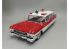 AMT maquette voiture 1395 Ambulance Cadillac de 1959 avec civiére 1/25