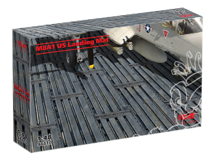 Icm maquette helicoptére 48410 Tapis d'atterrissage américain M8A1 1/35