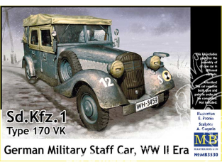 MB maquette militaire 3530 Sd.Kfz.1 Type 170 VK VEHICULE D ETAT-MAJOR 1/35