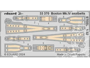 Eduard photodécoupe avion 33370 Harnais métal Boston Mk.IV Hk Models 1/32