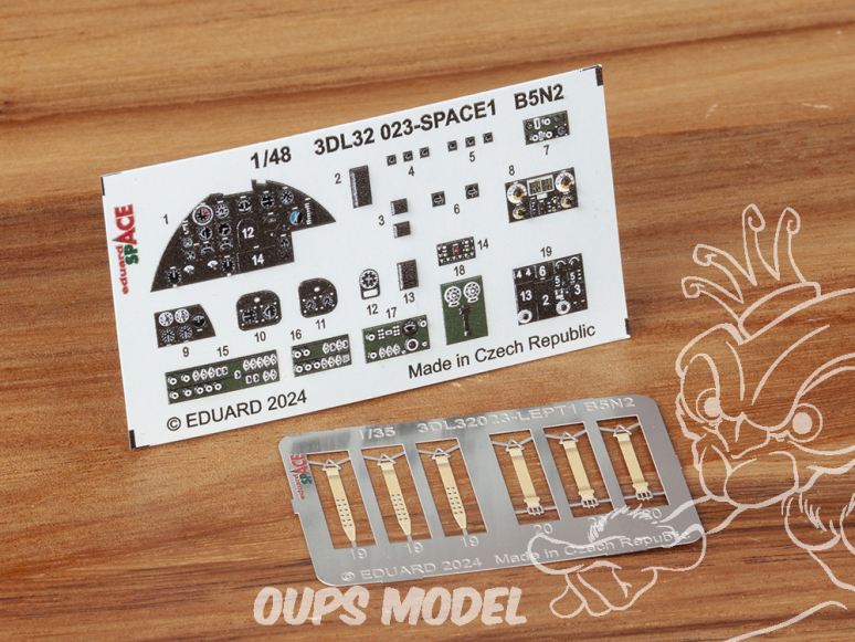 Eduard Space décalques 3D 3DL32023 B5N2 Border Model 1/35