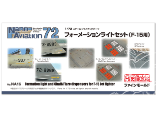 Fine Molds kit d'amélioration NA16 Ensemble de feux de formation pour F-15 1/72