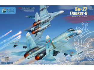 Kitty Hawk maquette avion 80163 Soukhoï Su-27 Flanker-B 1/48