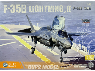Kitty Hawk maquette avion 80102 LOCKHEED-MARTIN F-35B "LIGHTNING" II 1/48