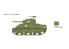 Italeri maquette militaire 25751 Sherman M4 75mm 1/56 28mm