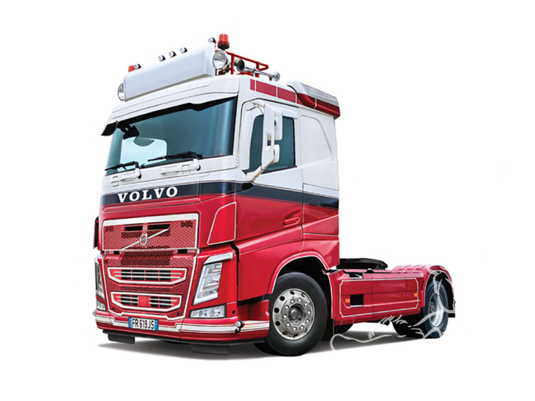 italeri maquette camion 3962 Volvo FH Plat Dak 1/24