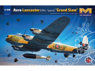 HK Models maquette avion 01F007 Avro Lancaster B MK.l Special Grand Slam 1/48