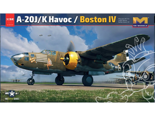 HK Models maquette avion 01E040 A-20J/ K Havoc / Boston IV 1/32