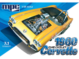 MPC maquette voiture 1002 Chevy Corvette 7-in-1 1960 1/25