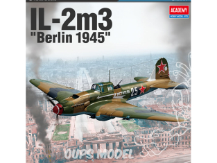 Academy maquette avion 12357 IL-2m3 "Berlin 1945" 1/48