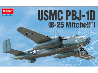Academy maquette avion 12334 USMC PBJ-1D (B-25 Mitchell) 1/48