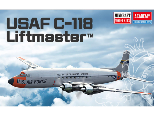 Academy maquettes avion 12634 USAF C-118 Liftmaster 1/144