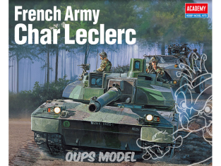 Academy maquette militaire 13427 Char Leclerc de l'armée française 1/72