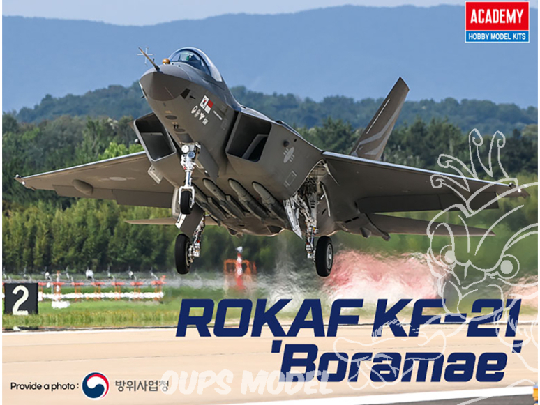 Academy maquette avion 12585 ROKAF KAI KF-21 'Boramae' 1/72