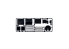 italeri maquette camion 3924 MERCEDES-BENZ SK EUROCAB 6x4 1/24