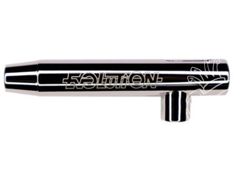 Harder & Steenbeck AEROGRAPHE 123413 Corps EVOLUTION M chrome système d'alimentation latérale