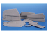 CMK kit resine 4471 Surfaces de contrôle TBF-3/TBM-3 Avenger 1/48