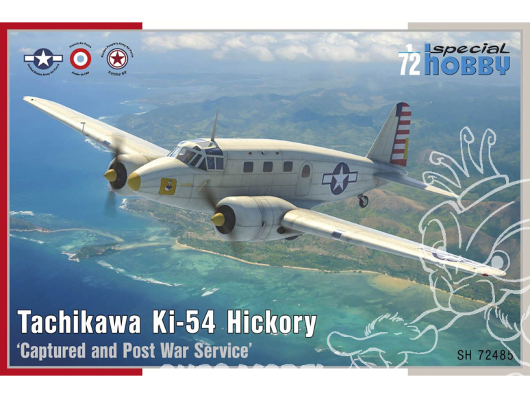 Special Hobby maquette avion 72485 Tachikawa Ki-54 Hickory « Capturé et service d'après-guerre » 1/72