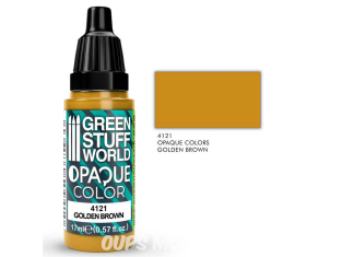 Green Stuff 4121 Couleurs opaques Golden Brown 17ml