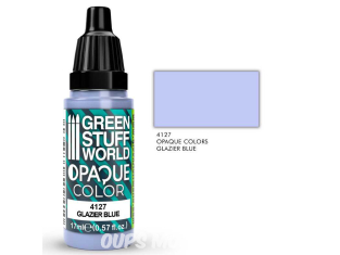 Green Stuff 4127 Couleurs opaques Glazier Blue 17ml