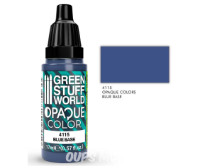 Green Stuff 4115 Couleurs opaques Blue Base 17ml