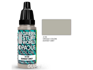 Green Stuff 4130 Couleurs opaques Donkey Grey 17ml