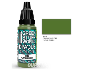 Green Stuff 4113 Couleurs opaques Putrid Green 17ml