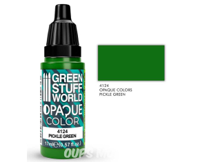 Green Stuff 4124 Couleurs opaques Pickle Green 17ml