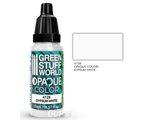 Green Stuff 4128 Couleurs opaques Gypsum White 17ml