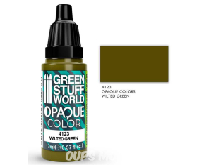 Green Stuff 4123 Couleurs opaques Wilted Green 17ml
