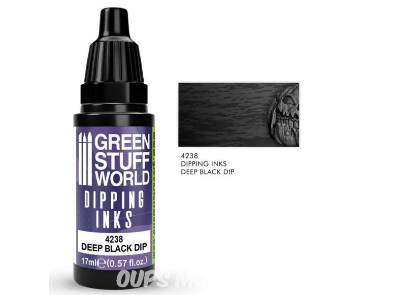 Green Stuff 4238 Dipping ink 17 ml Deep Black Dip