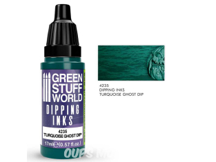 Green Stuff 4235 Dipping ink 17 ml Turquoise Ghost Dip