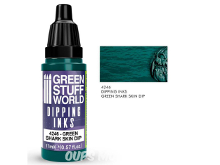 Green Stuff 4246 Dipping ink 17 ml Green Shark Skin Dip