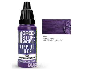 Green Stuff 4231 Dipping ink 17 ml Nightshade Purple Dip