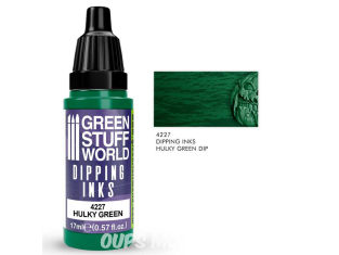 Green Stuff 4227 Dipping ink 17 ml Hulky Green Dip
