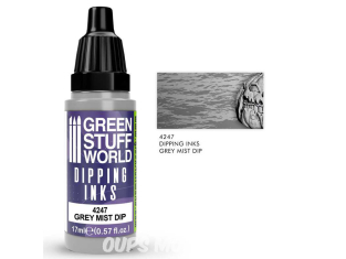 Green Stuff 4247 Dipping ink 17 ml Grey Mist Dip