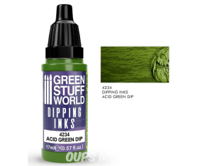 Green Stuff 4234 Dipping ink 17 ml Acid Green Dip