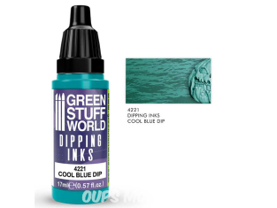 Green Stuff 4221 Dipping ink 17 ml Cool Blue Dip