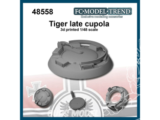 FC MODEL TREND accessoire résine 48558 Coupelle Tigre Late 1/48